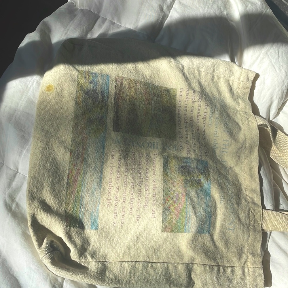 SHEIN /shoulder graphic tote bag